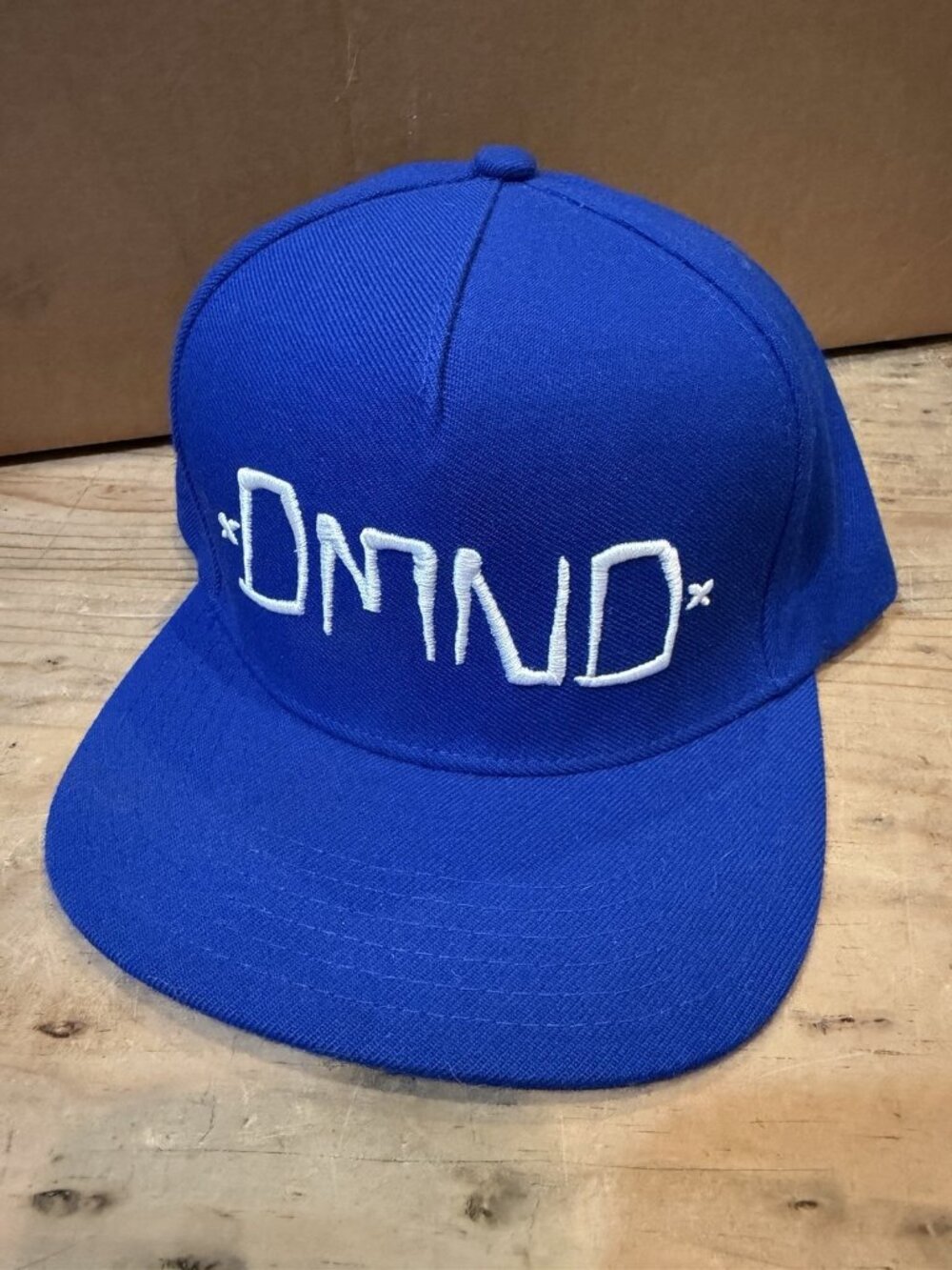 Diamond Supply Co. – DMND Blue SnapBack Adjustable Adult Hat Made in USA